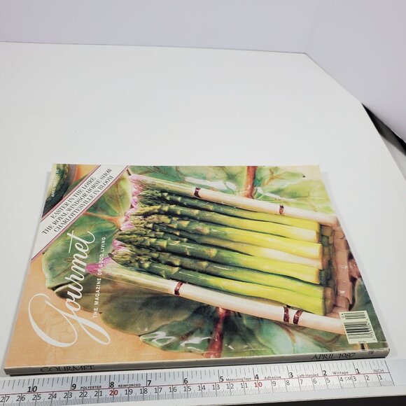 Gourmet Magazine April 1987 Asparagus Cover Vintage Cooking - Picture 7 of 16